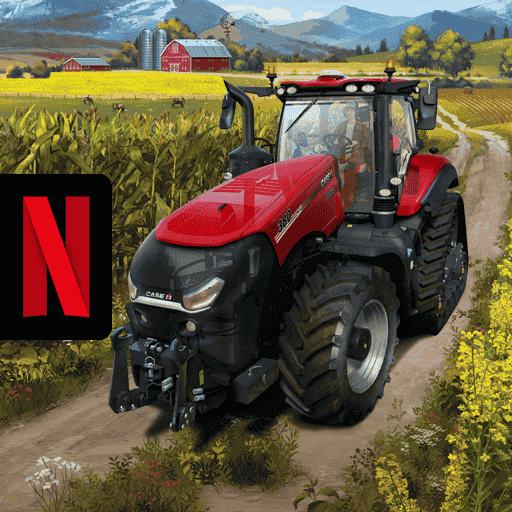 Farming Simulator 23 NETFLIX Mod (Unlocked)  Logo
